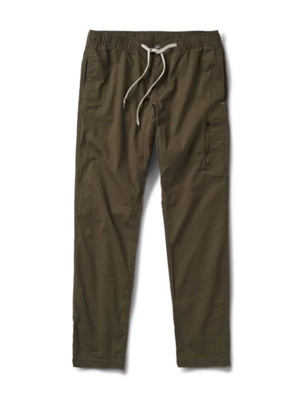 Vuori Ripstop Climber Pants Mens Small Green V412 Elastic Waist Outdoor Utility